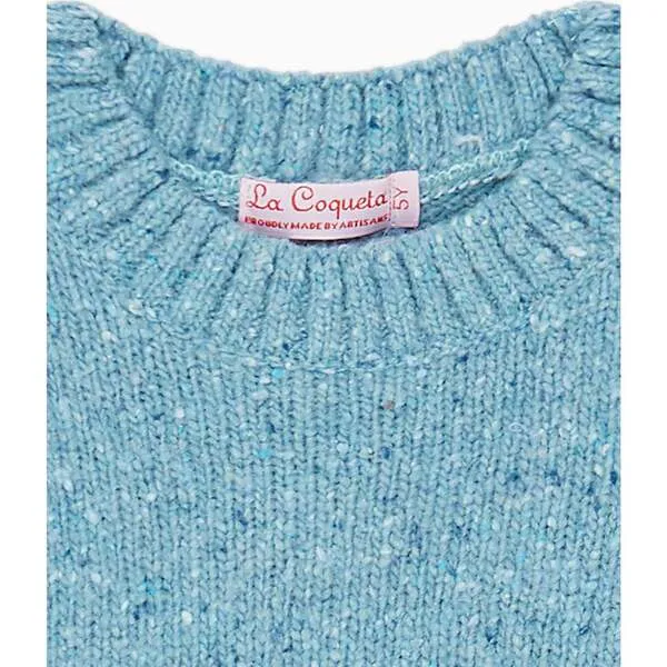 La Coqueta Light Blue Bromo Merino Boy Sweater