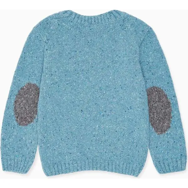 La Coqueta Light Blue Bromo Merino Boy Sweater