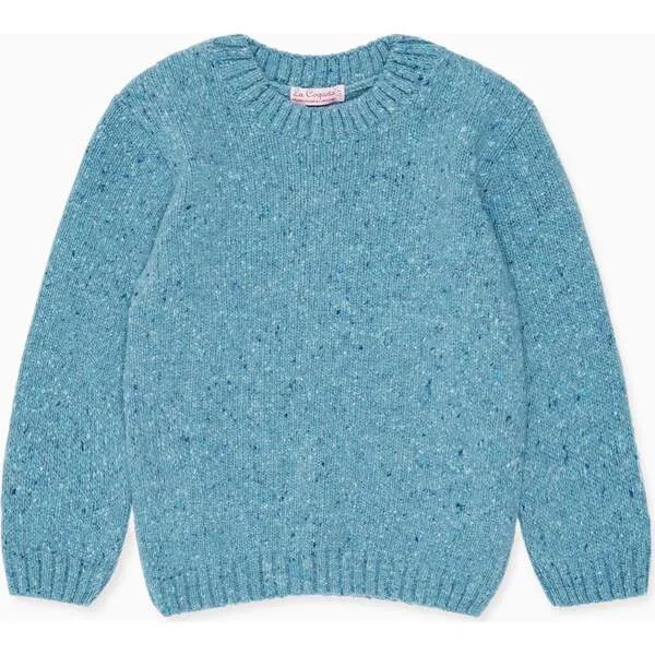 La Coqueta Light Blue Bromo Merino Boy Sweater