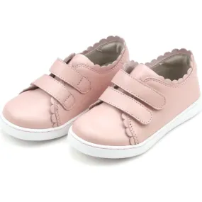 L'Amour Caroline Scalloped Sneaker, Pink