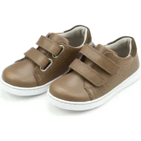 L'Amour Kyle Double Velcro Sneaker, Mocha