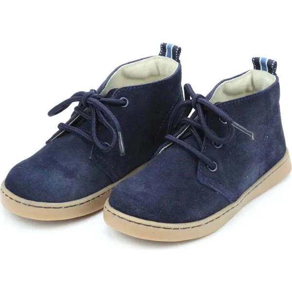 L'Amour Liam Lace Up boot, Navy