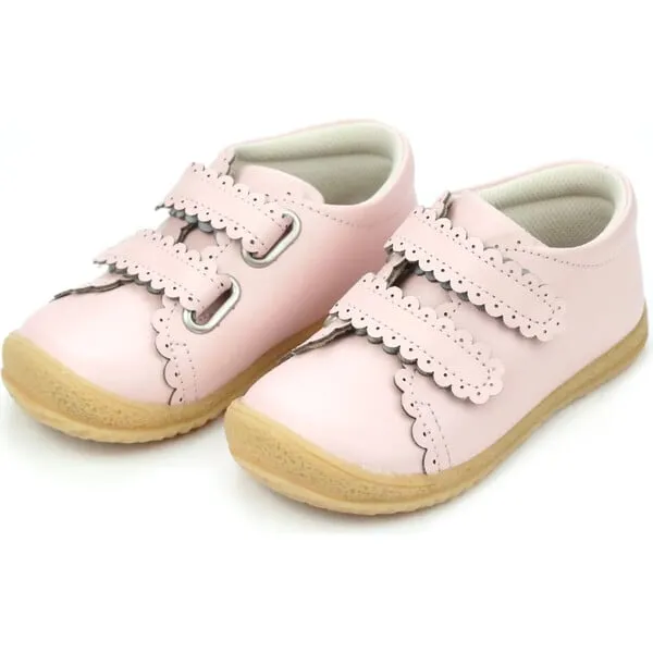 L'Amour Marisa Scalloped Sneaker, Pink