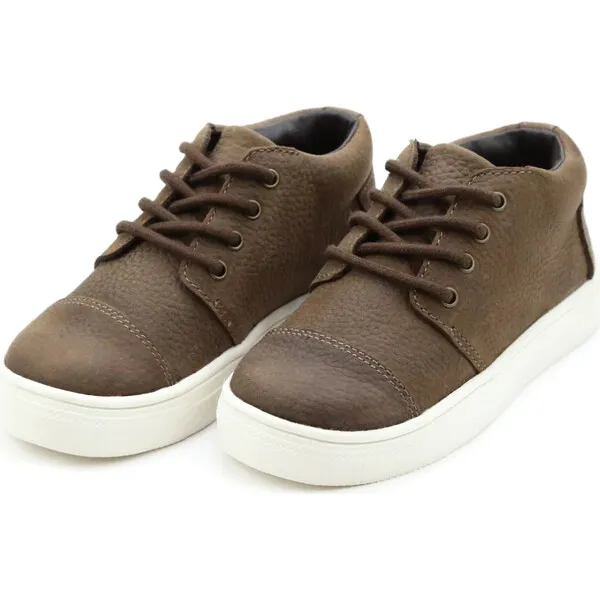 L'Amour Wyatt Lace Up Sneaker, Brown