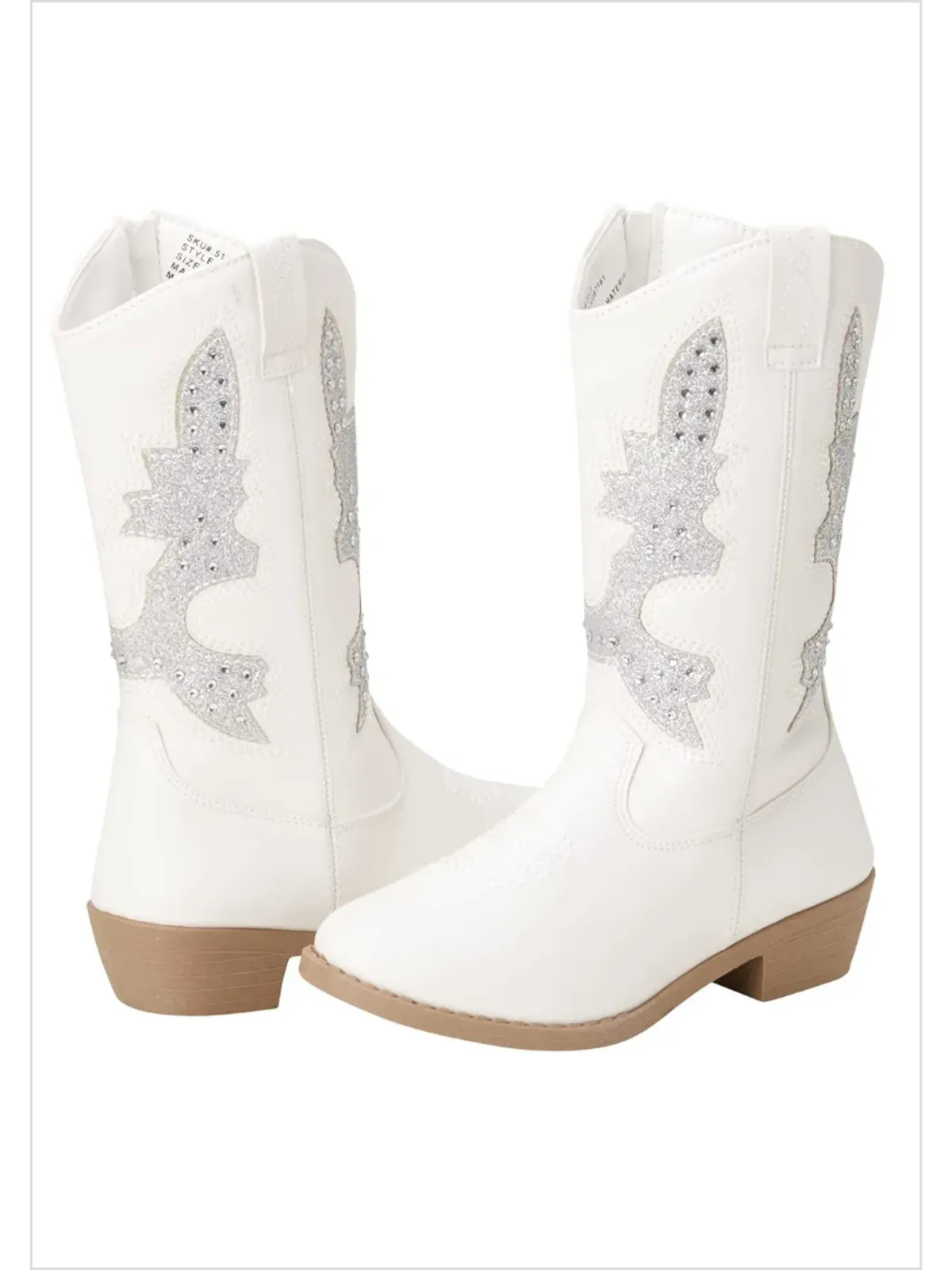 Little Rodeo Rhinestone Cowgirl Boots By Liv and Mia