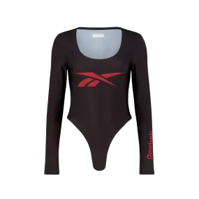 Machine-A x Reebok - Unisex Vector Bodysuit in Black/Red