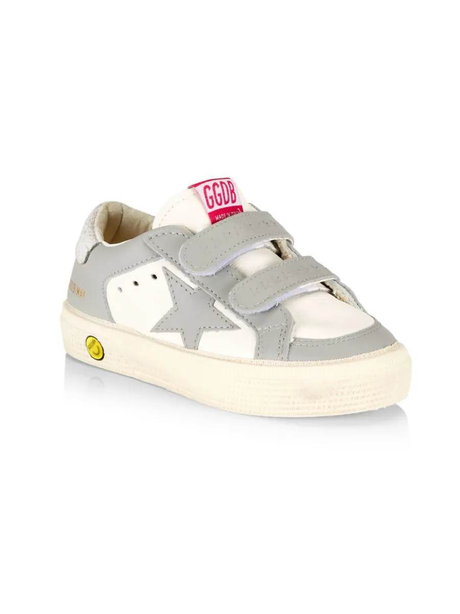 May School Leather Star Sneaker