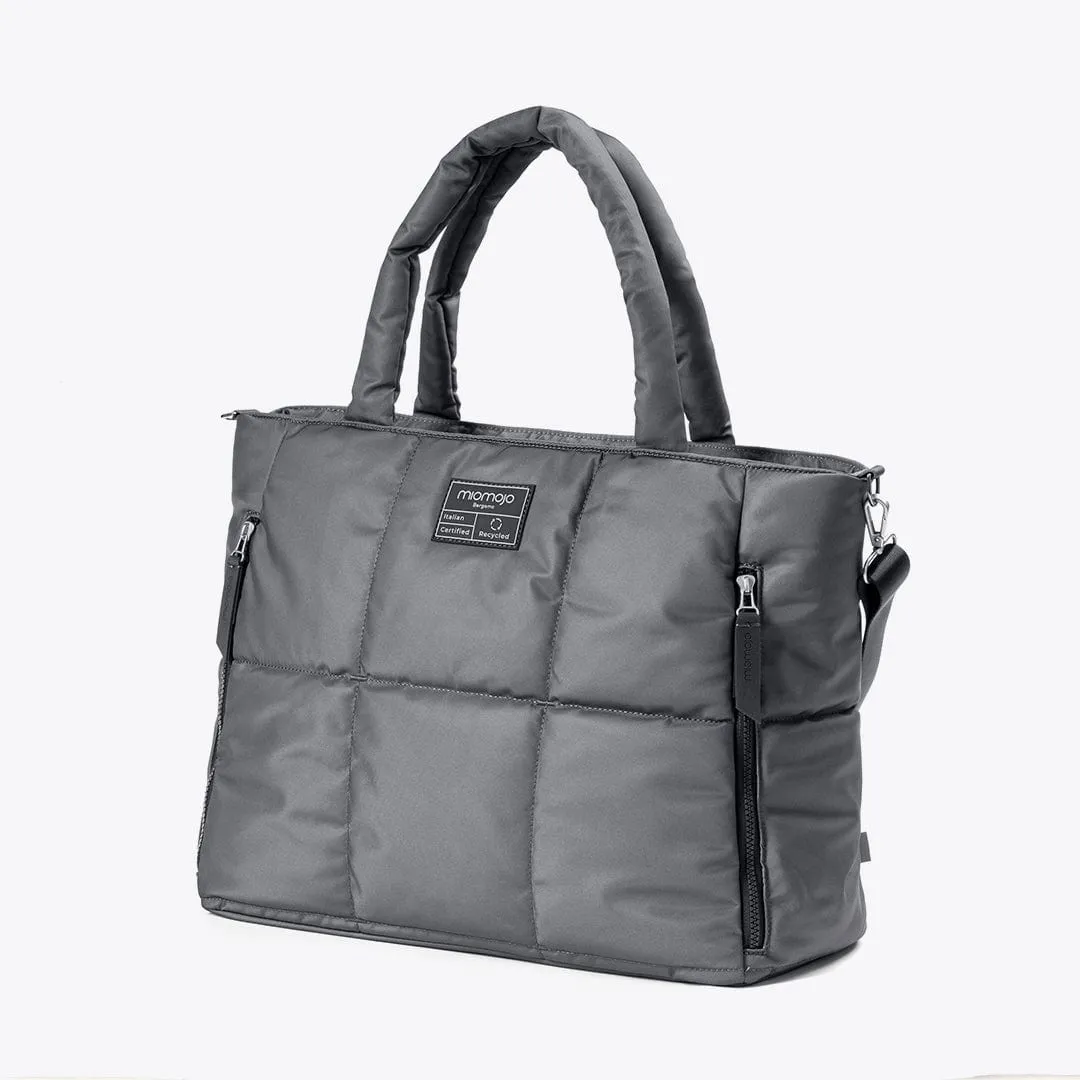 Melissa Recycled PET Vegan Yoga Tote | Graphite Grey