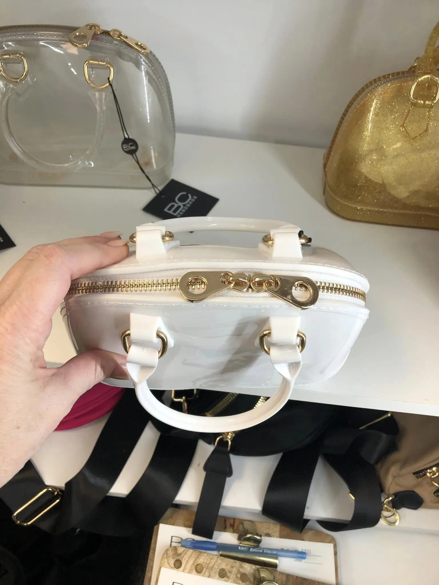 Mini Jelly Purse - Clear