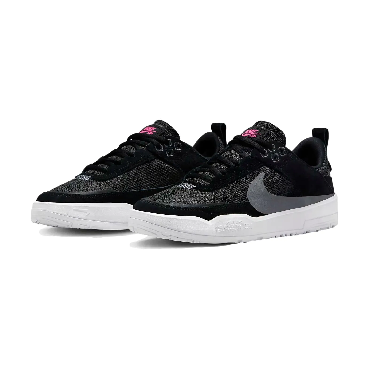 Nike SB Big Kids Day One Black/Cool Grey-Anthracite-Alchemy Pink