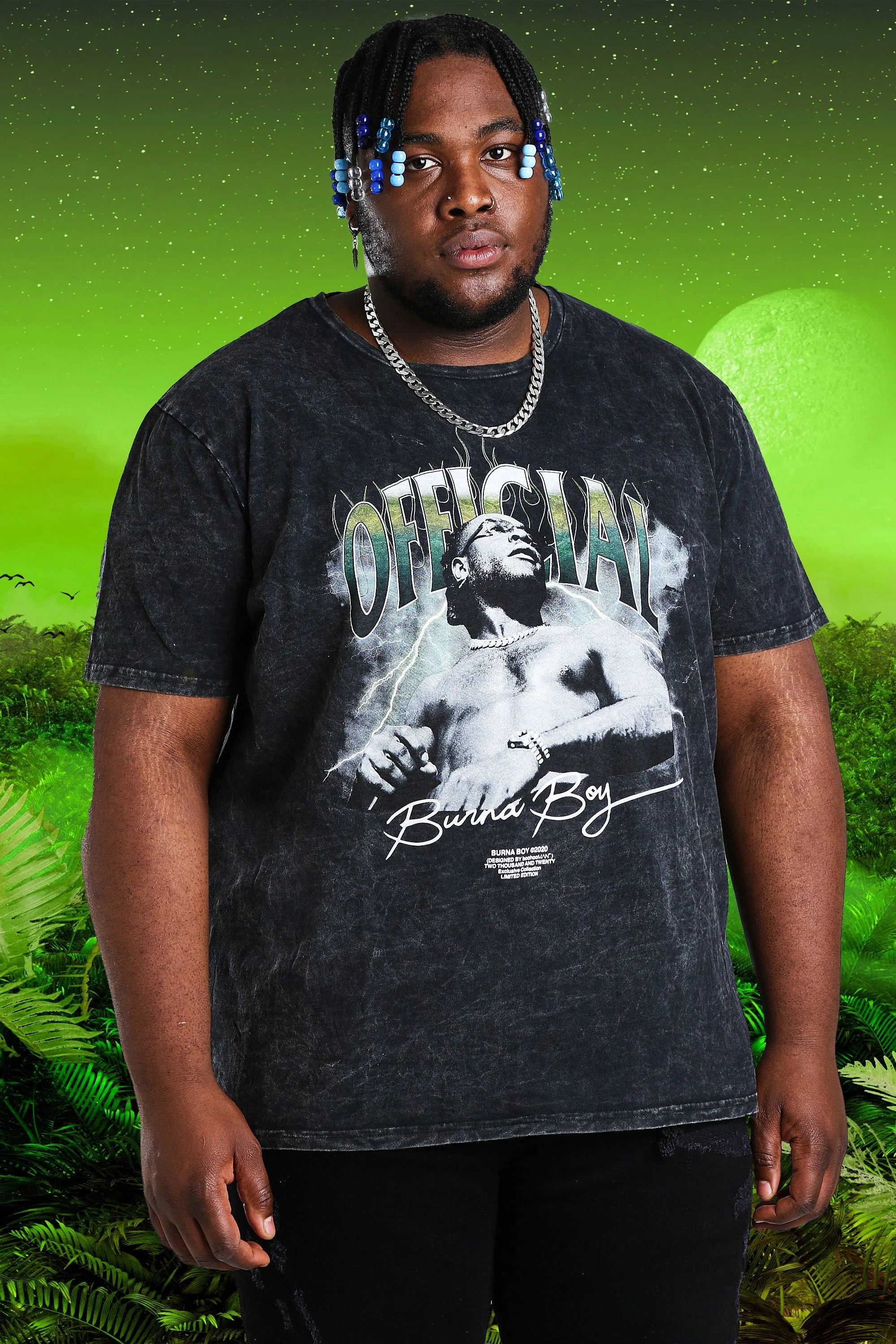 Plus Size Burna Boy Official T-Shirt