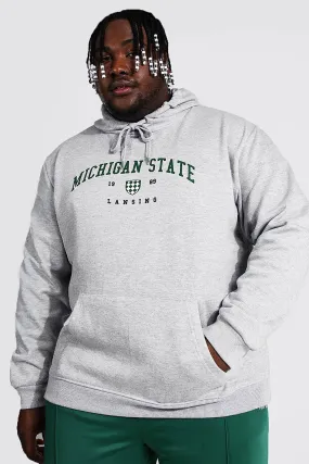 Plus Size Michigan State Varsity Hoodie