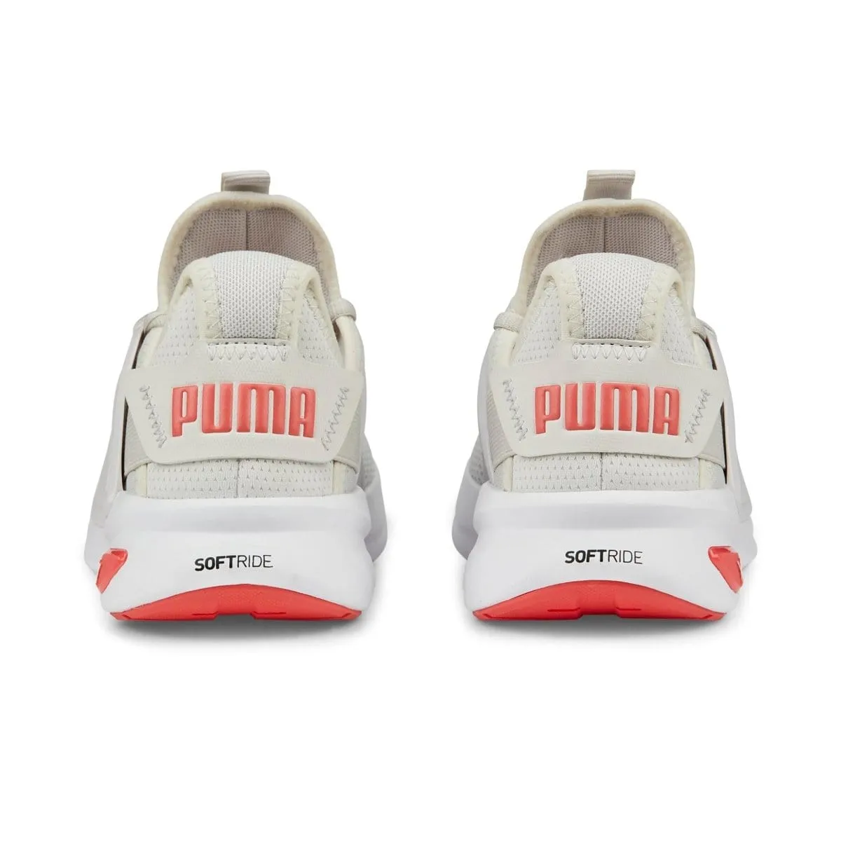 PUMA JUNIOR SOFTRIDE ENZO EVO WHITE/RED SHOE