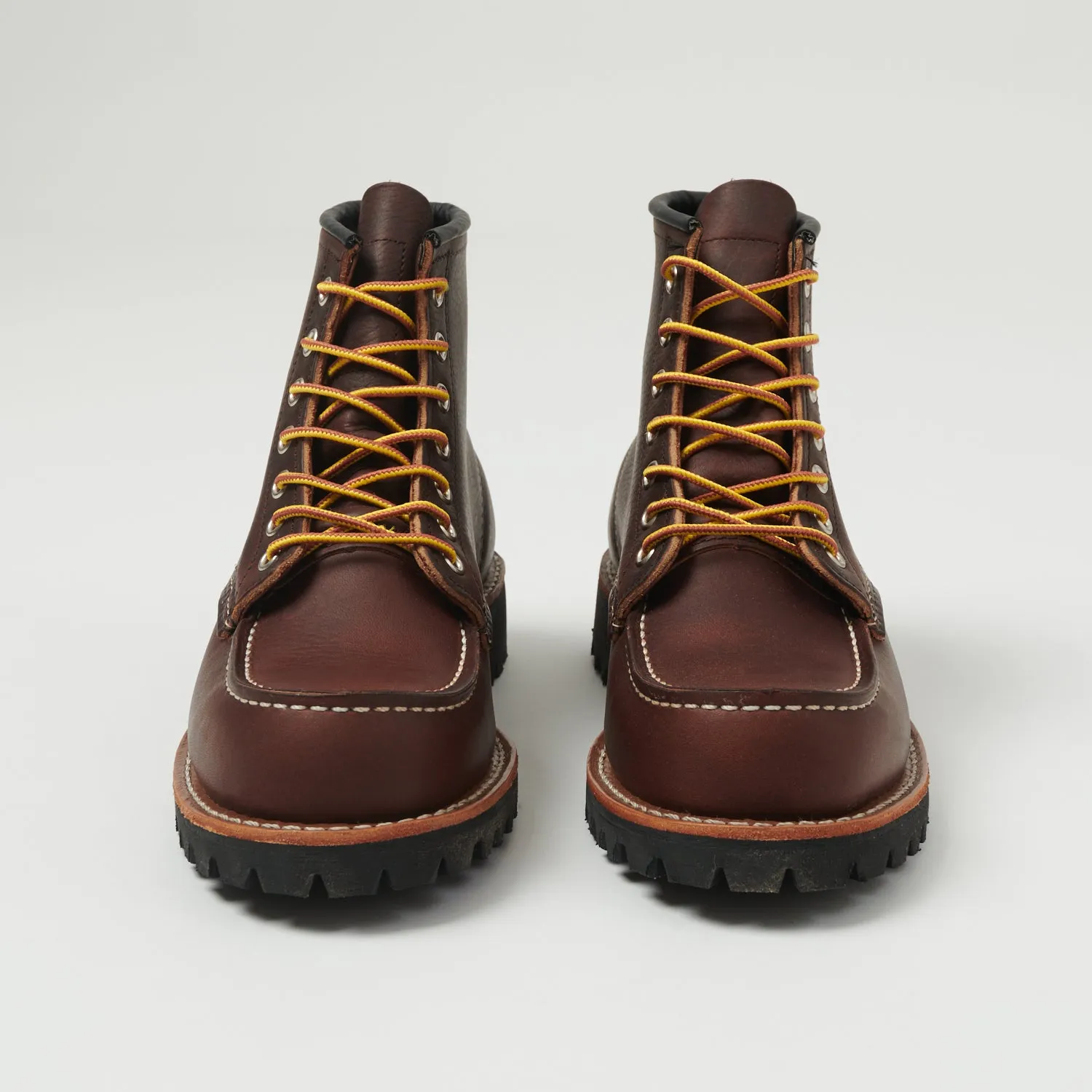 Red Wing 8146 Roughneck Moc Toe Work Boot - Briar Oil Slick