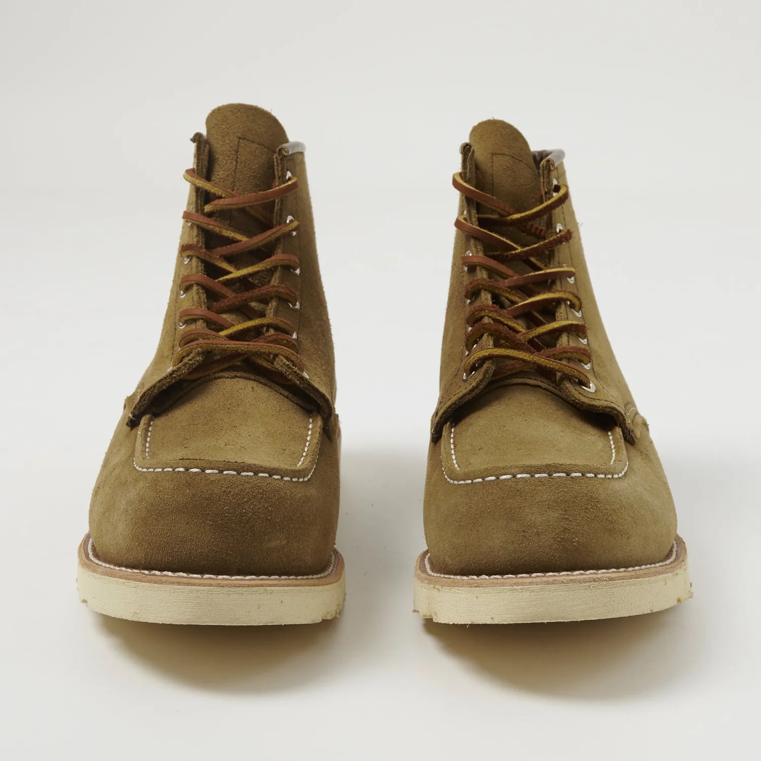 Red Wing 8881 6 Moc Toe Boots - Olive Mohave