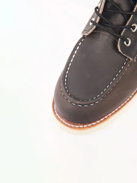 Red Wing 8890 Moc Toe Charcoal Boot