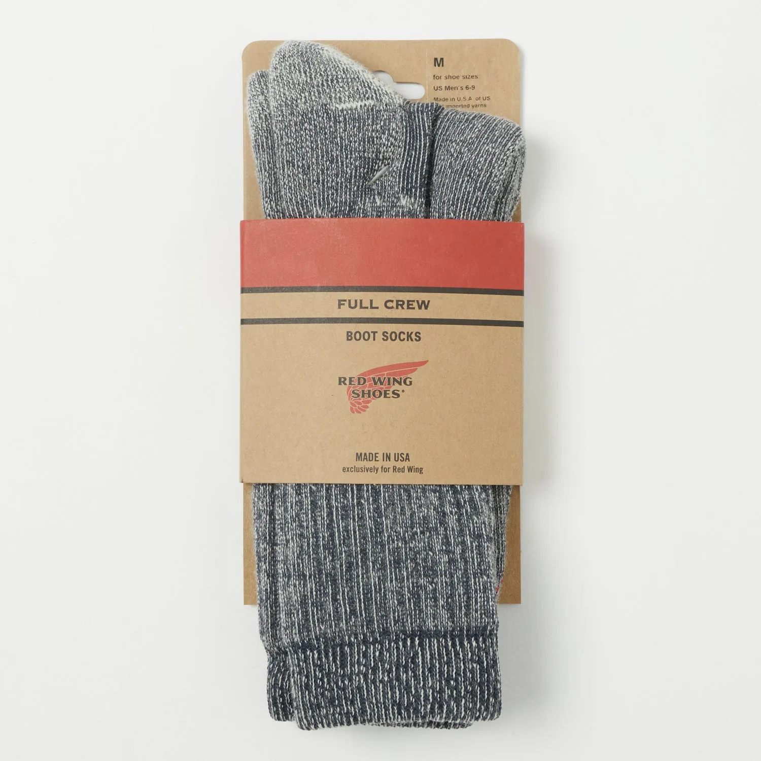 Red Wing Merino Wool Socks - Charcoal