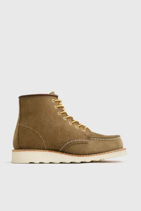 Red Wing Stivaletto 6-Inch Classic Moc Pelle Verde