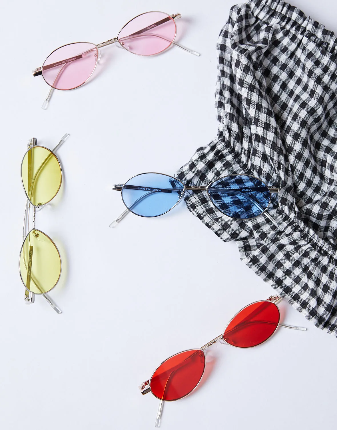 Retro Days Colored Sunglasses