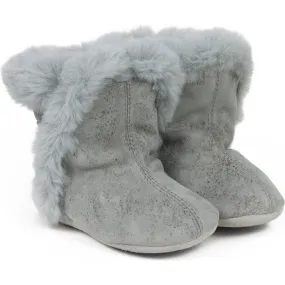 Robeez Classic Faux Fur Boots, Grey