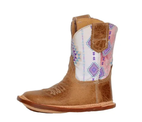 Roper Infant Crackle Aztec Cowbabies Boots 7912-8494