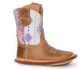 Roper Infant Crackle Aztec Cowbabies Boots 7912-8494