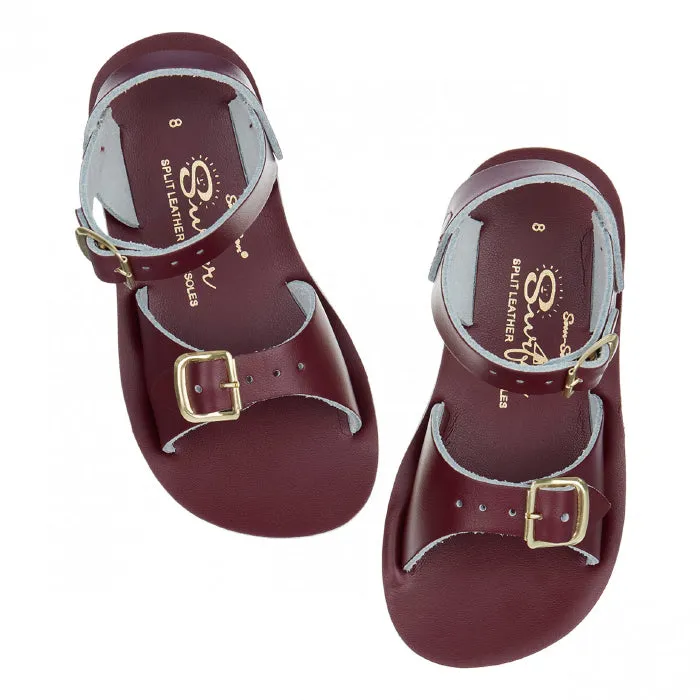 Salt Water Child Surfer Sandals Claret