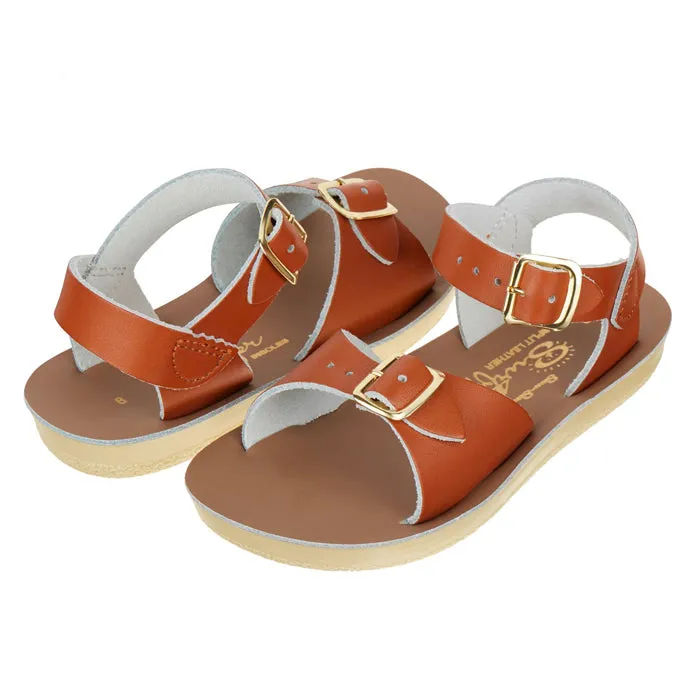 Salt Water Child Surfer Sandals Tan Brown