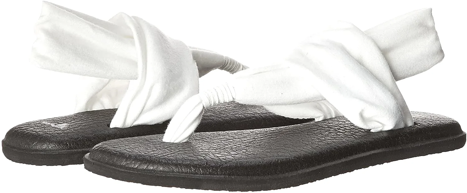 Sanuk Women's Yoga Sling 2 White Sandals - Women's