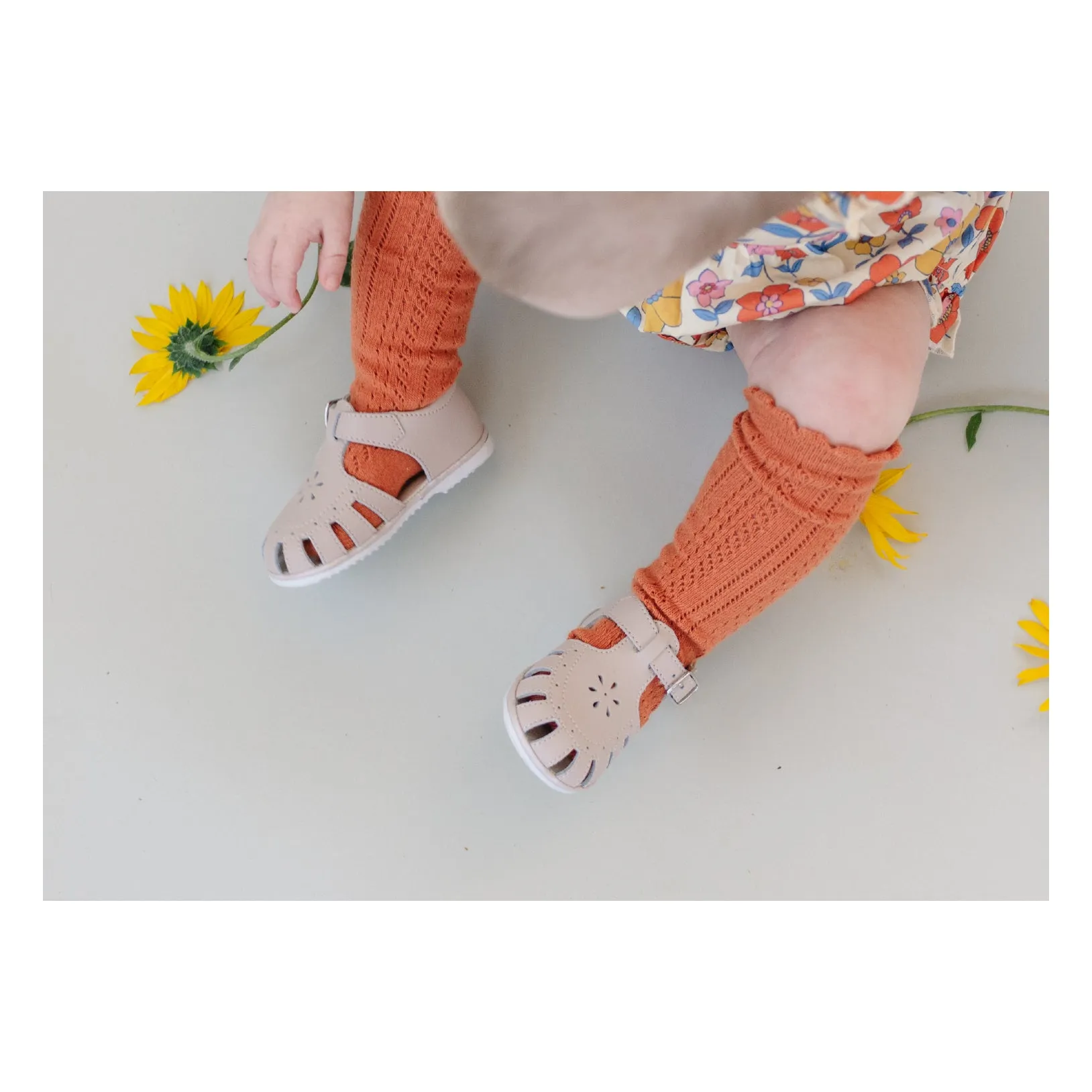 Shelby Caged Sandal (Baby)