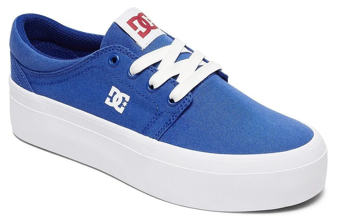 shoes DC Trase Platform TX SE - ROY/Royal Blue - women´s