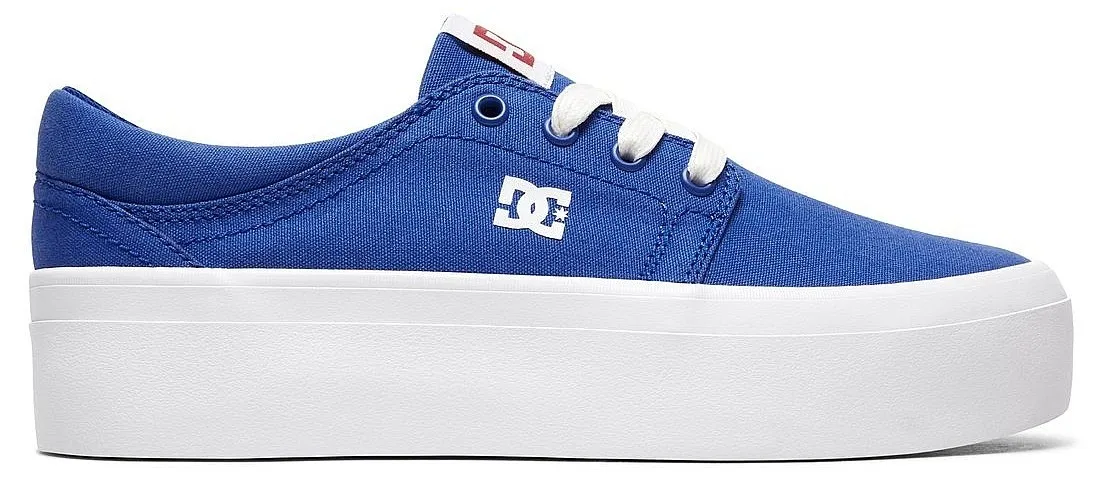 shoes DC Trase Platform TX SE - ROY/Royal Blue - women´s