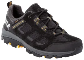 shoes Jack Wolfskin Vojo 3 Texapore Low M - Black/Burly Yellow XT - men´s