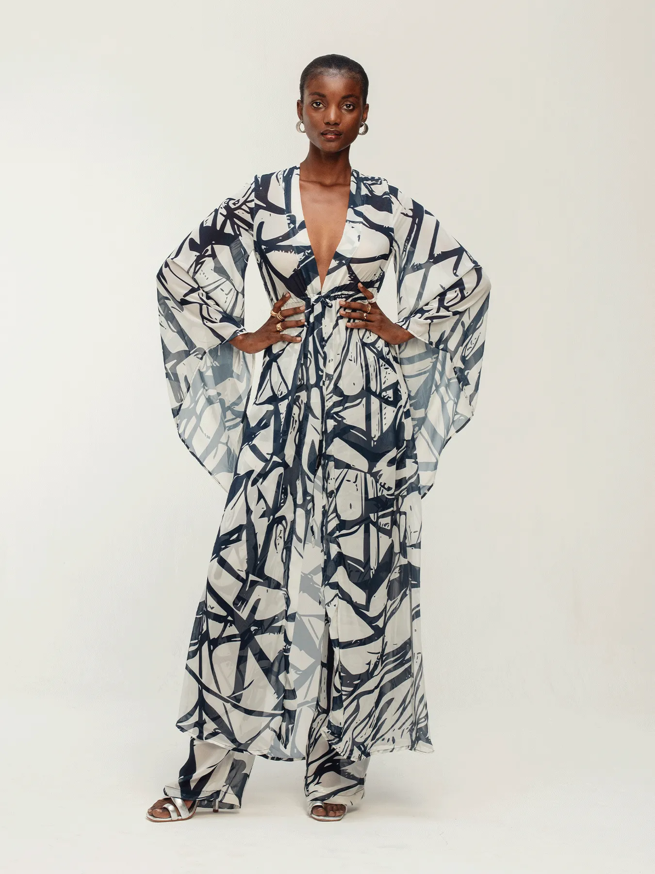 Sirene Kimono - Tao Navy