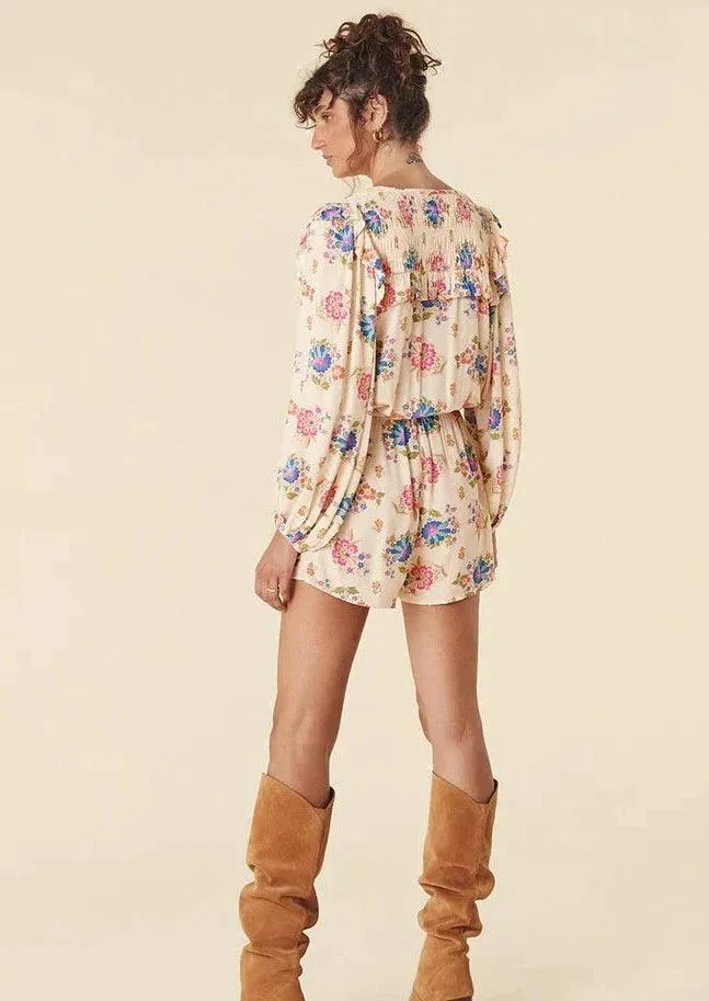 Solstice floral Print Romper