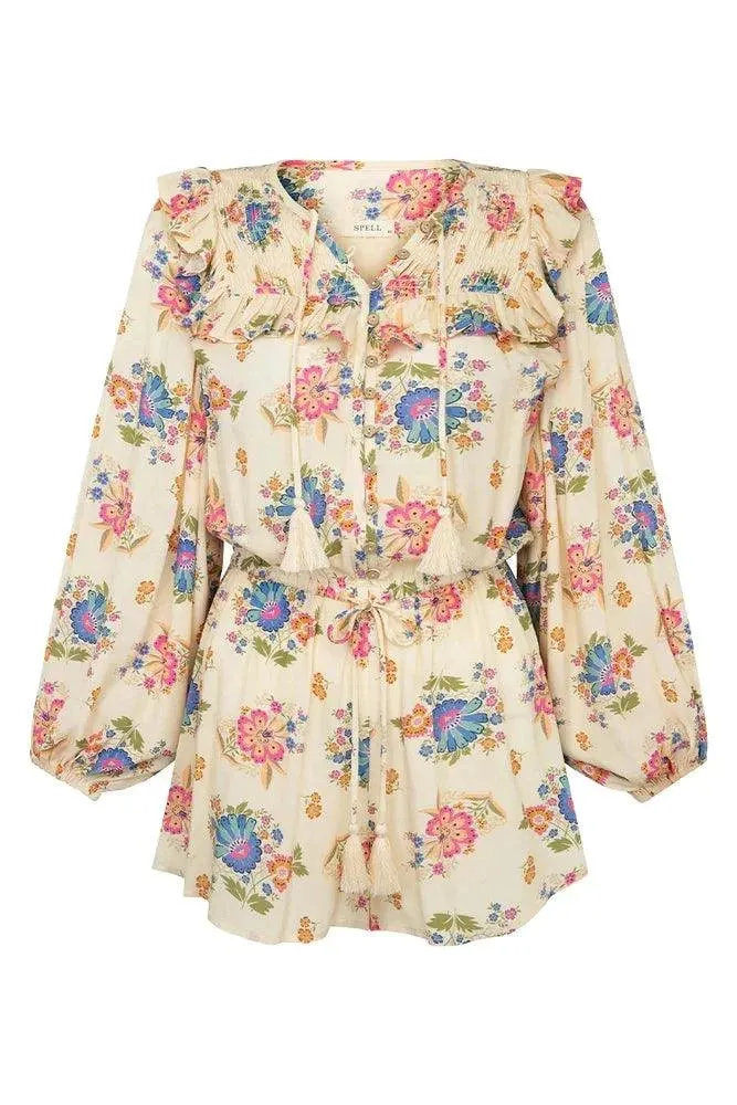 Solstice floral Print Romper