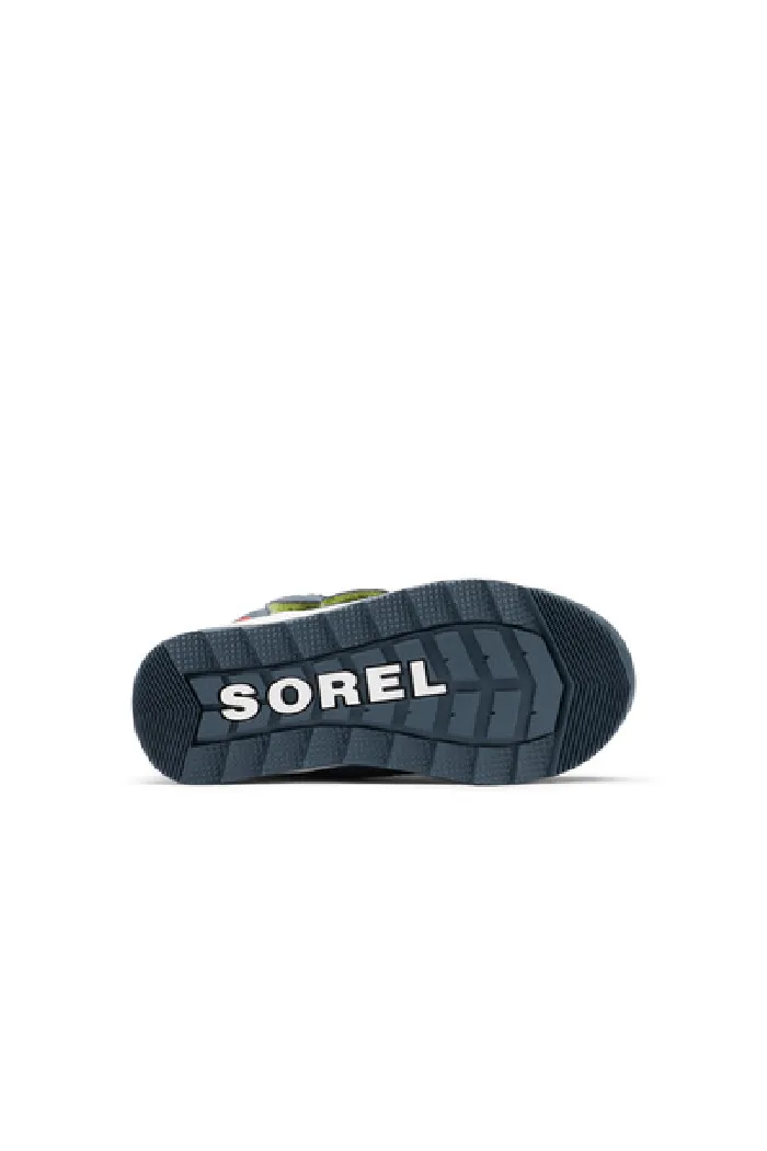 Sorel Boys Uniform Blue/ Cherrybomb Whitney II Strap WP