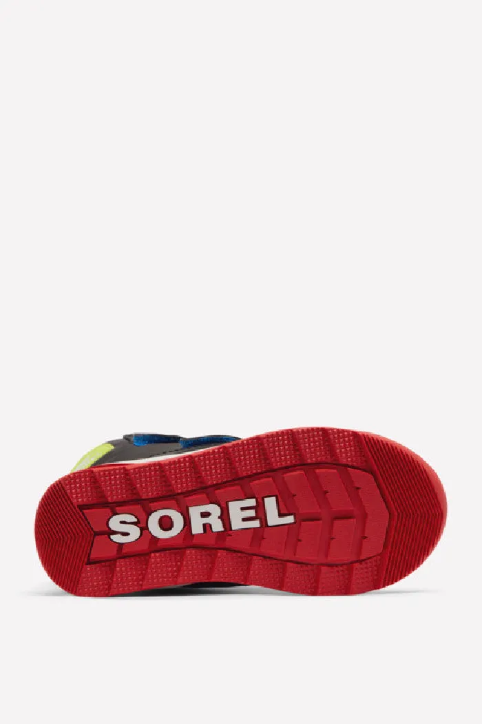 Sorel Boys Uniform Blue/ Cherrybomb Whitney II Strap WP