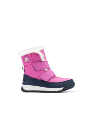 Sorel Children's Bright Lavendar & Collegiate Navy Whitney II Strap WP