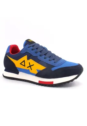 SUN68 Niki Crazy Boy Sneaker Uomo Navy Blue Z42121