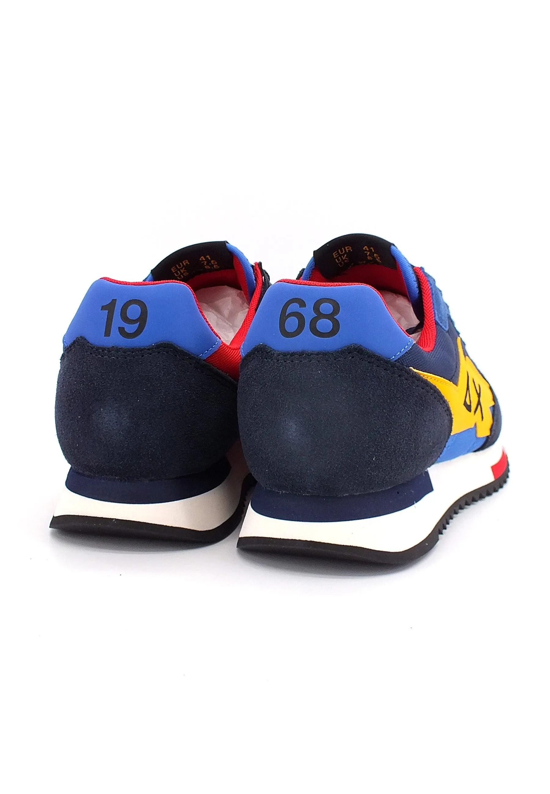 SUN68 Niki Crazy Boy Sneaker Uomo Navy Blue Z42121