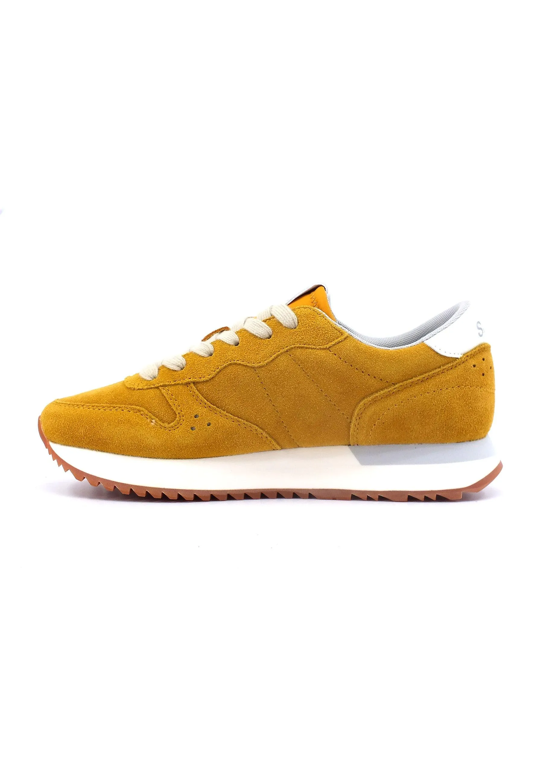 SUN68 Star Girl Sneaker Donna Giallo Senape Z43213