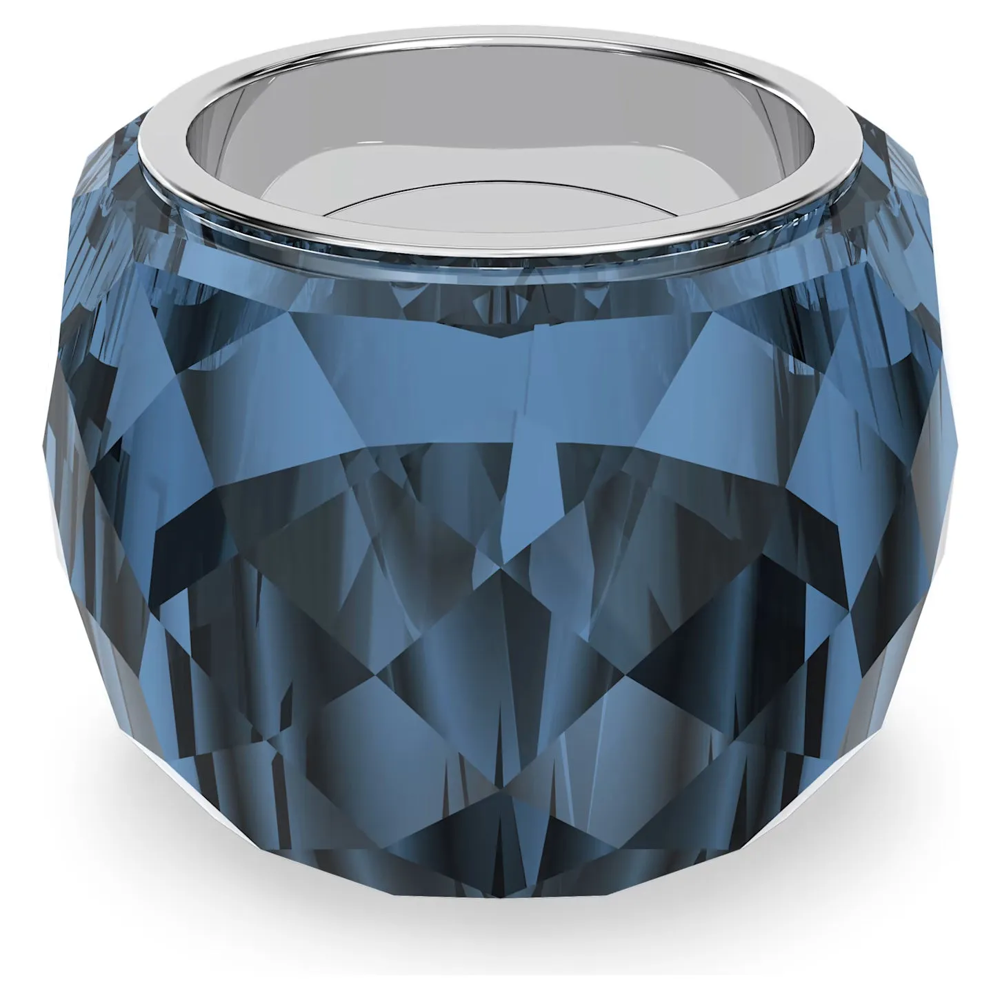 Swarovski NIRVANA Ring Blue, Stainless Steel, Small 52/6 -5474371