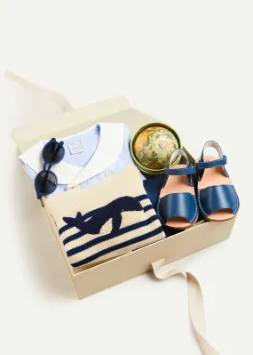 The Whale Icon Gift Set in Blue