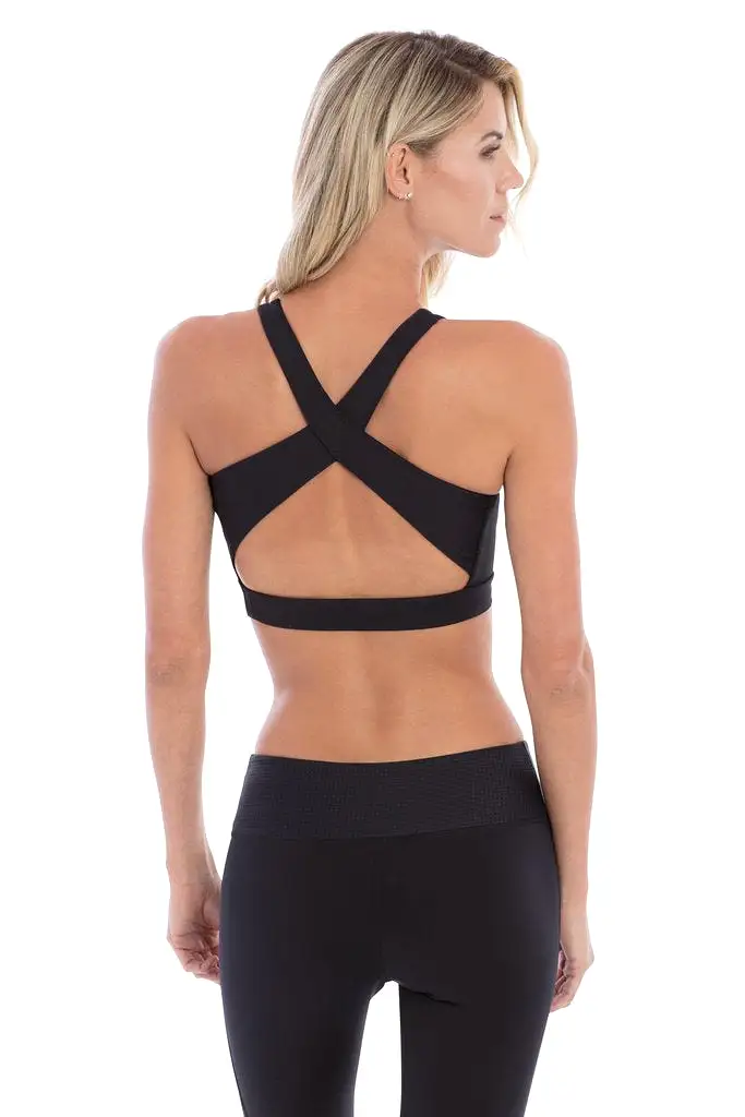 Track & Bliss Star Crossed Studded Sports Bra