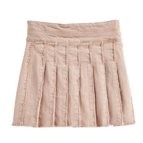 Tractr Girl Pink Pleated Tennis Skirt