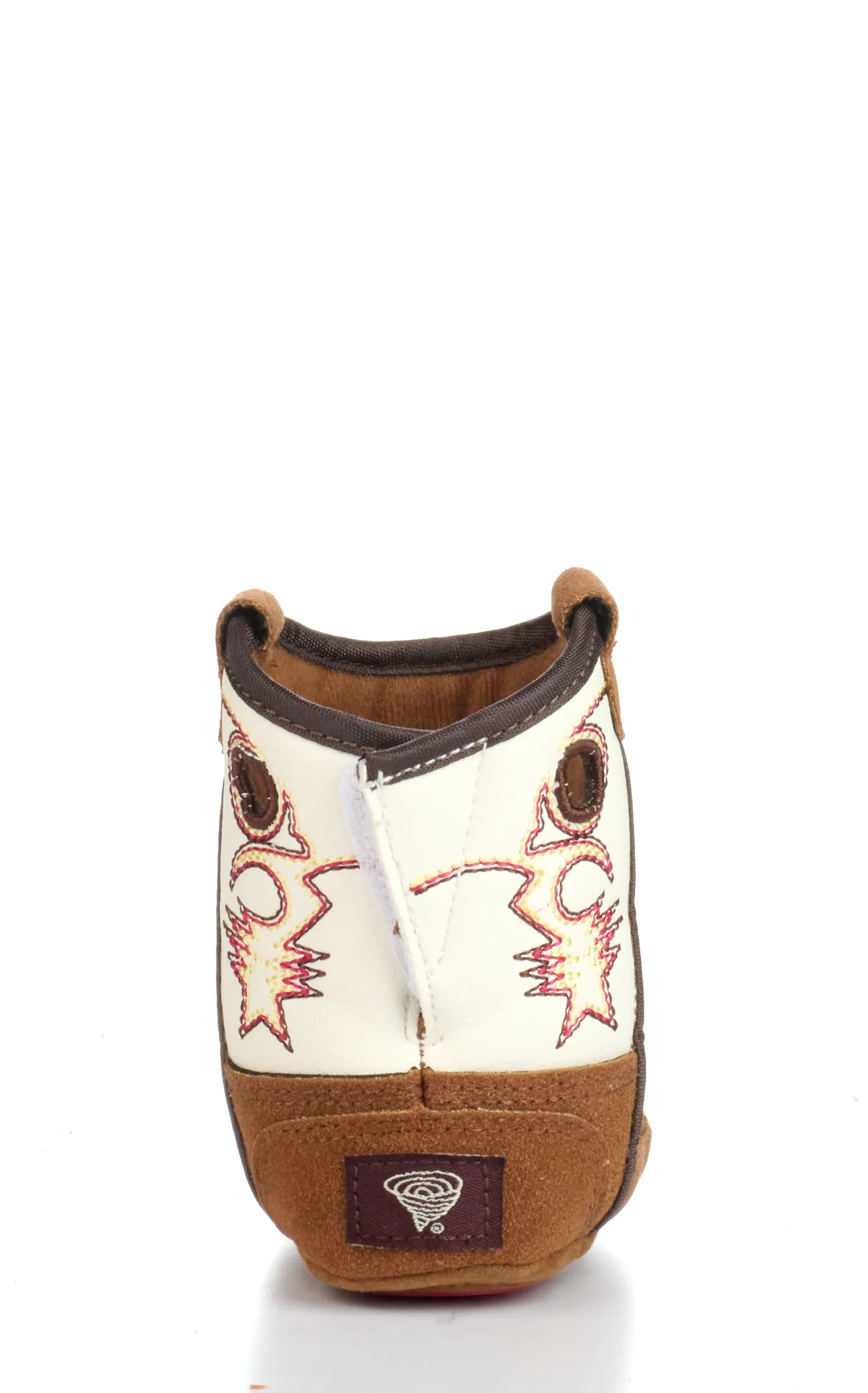 Twister Infant Baby Bucker Trey Tan and White Cowboy Boots