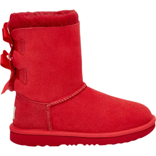 UGG Bailey Bow Toddler Winter Boots, Red