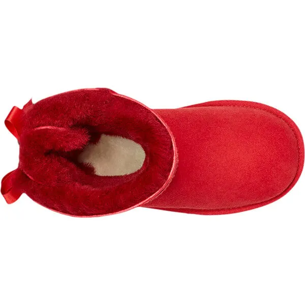 UGG Bailey Bow Toddler Winter Boots, Red