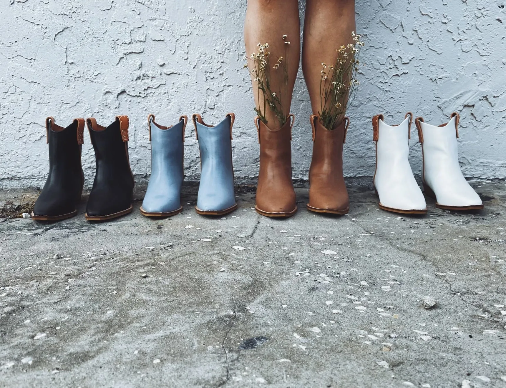 Uptown Girl Western Style Ankle Booties